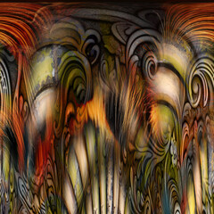 abstract fractal background