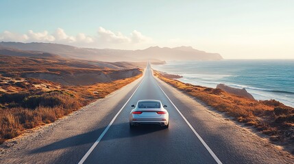 car on the road