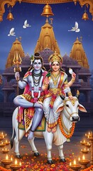 Explore hindu god shiva parvati images and wallpapers for your spiritual and religious inspiration