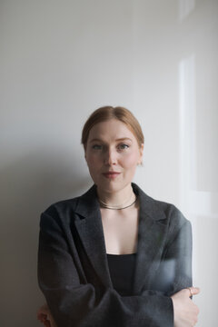 portrait of a young businesswoman