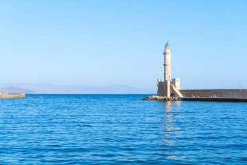 Fototapeta premium habour of Chania, Crete, Greece
