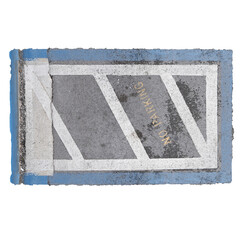 Manhole Cover PNG with Transparent Background

