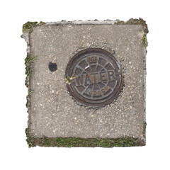 Manhole Cover PNG with Transparent Background

