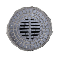 Manhole Cover PNG with Transparent Background

