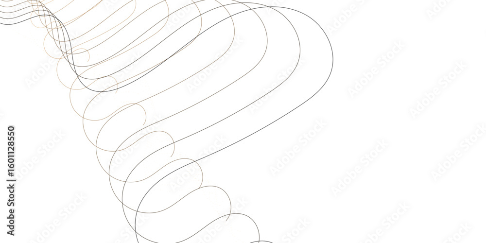 Poster minimalist abstract background featuring wavy gray lines on a white backdrop creating a smooth and elegant pattern design for modern and creative wavey design.