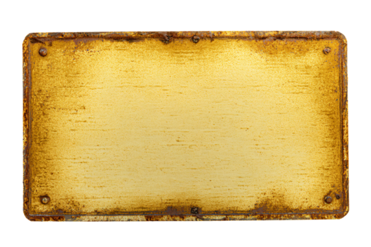 a rusty metal plate with a rusted surface