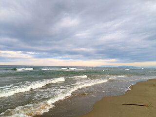 Wider Beach and Waves