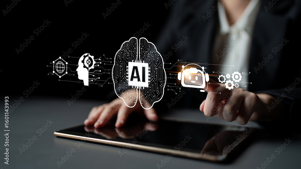 Poster ai assistant with llm, big data, machine learning, and generative ai powers prompt engineering and s