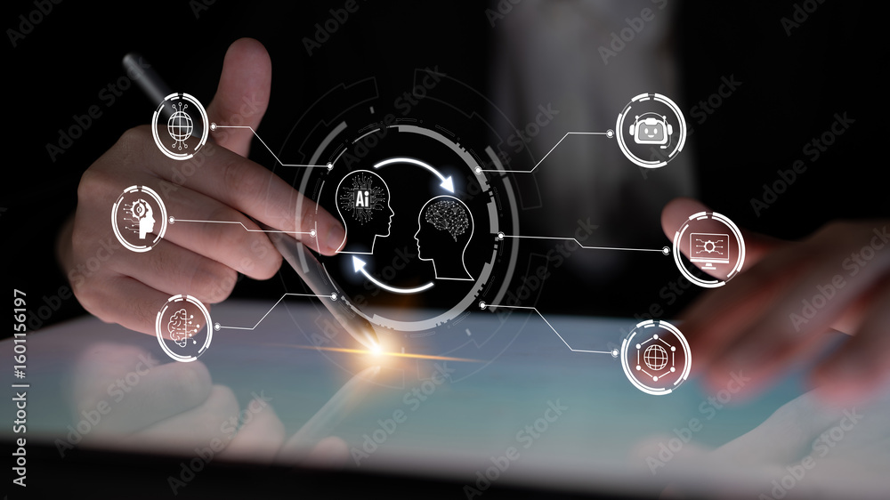 Poster ai assistant with llm, big data, machine learning, and generative ai powers prompt engineering and s