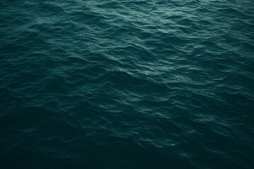 Top-Down Teal Ocean Surface with Ripples – Minimal Water Texture in High-Resolution Cinematic Style