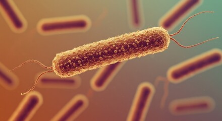 Detailed microscopic visualization presenting the intriguing morphology of bacteria species