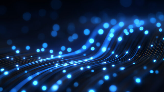 Edge Device Inference with Luminous Ribbons on Silicon Wafer