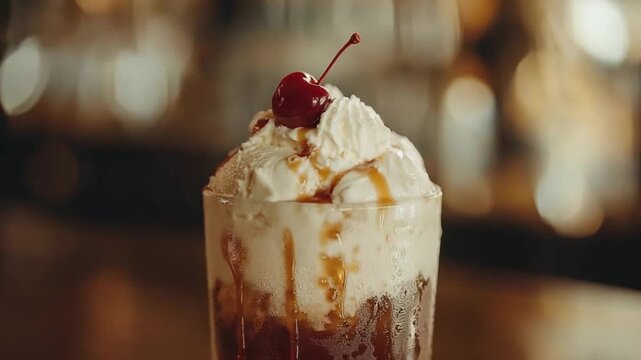 root beer float video