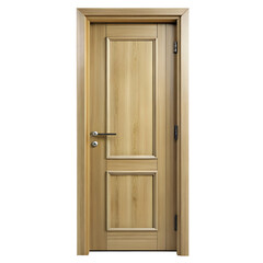 Obraz premium open door isolated on white background. PNG Transparent file type with high definition quality And vibrant color grading Available.