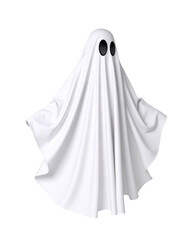 Fototapeta premium Realistic Ghost isolated on transparent background.