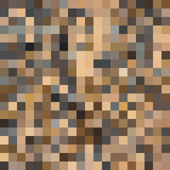 Colorful abstract mosaic background. Pixel effect. Camo and camouflage.