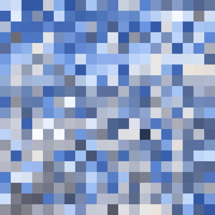 Colorful abstract mosaic background. Pixel effect. Camo and camouflage.