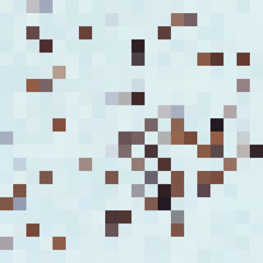 Colorful abstract mosaic background. Pixel effect. Camo and camouflage.