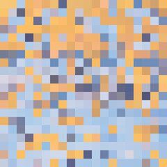Colorful abstract mosaic background. Pixel effect. Camo and camouflage.