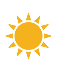 sun vector illustration