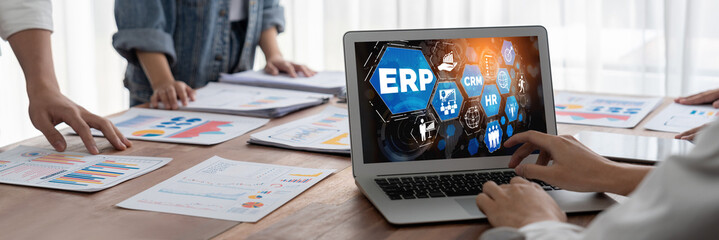 ERP enterprise resource planning software for brisk business to plan the marketing strategy