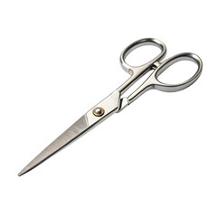 Obraz premium Sharp Metal Scissors: Professional Cutting Tool Close-Up