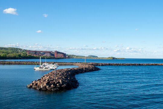 Boats at the Silver Bay Marina