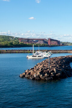 Boats at the Silver Bay Marina