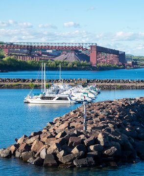 Boats at the Silver Bay Marina