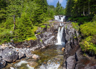 Wassersturz in Nordnorwegen