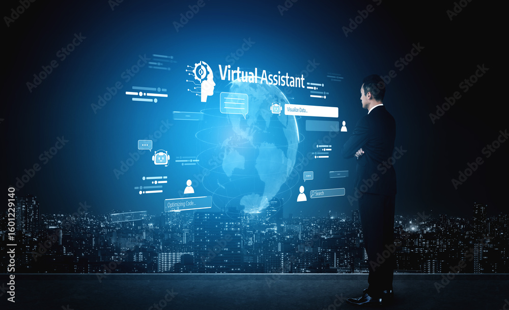 Poster ai assistant with llm, big data, machine learning, and generative ai powers prompt engineering and s