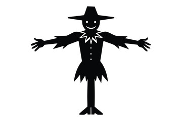 scarecrow vector icon