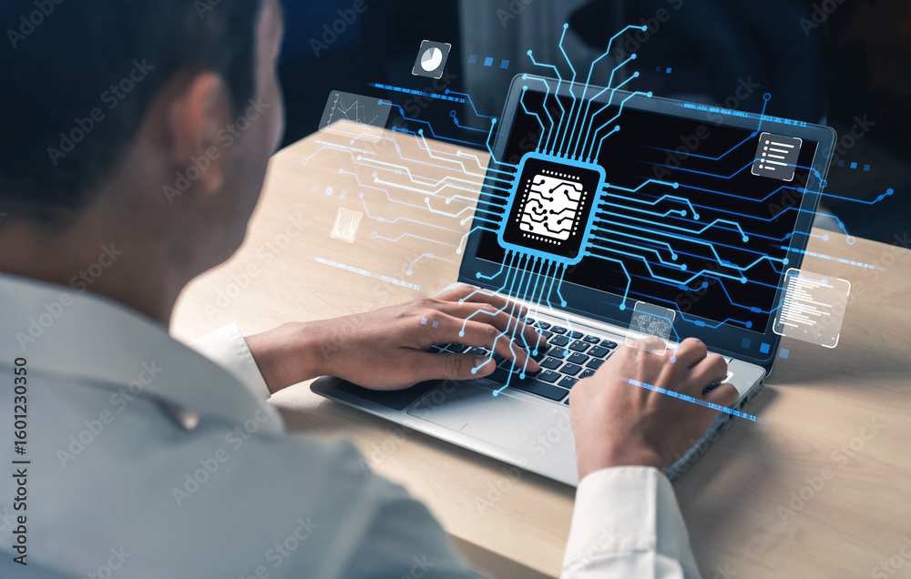 Poster ai assistant with llm, big data, machine learning, and generative ai powers prompt engineering and s