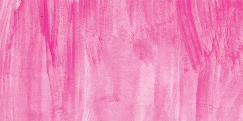 Expressive Hot Pink Watercolor Brush Texture with Hand-Painted Strokes for Modern Creative Design and Background Art