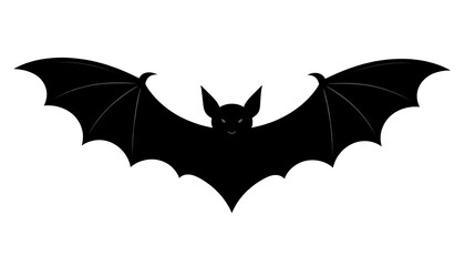 Silhouette of a bat