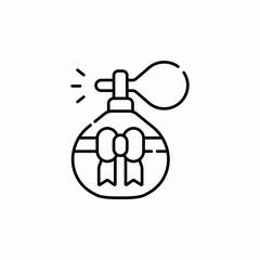 fregrance perfume icon sign vector