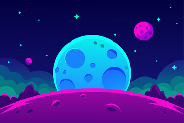 Fototapeta premium ufo in space