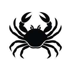 crab isolated on white