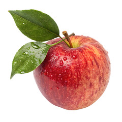 Juicy Red Apple: Crisp, Vibrant Fruit Photography