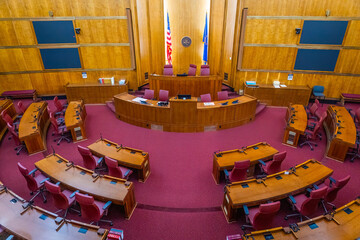 North Dakota Capitol Senate Chamber