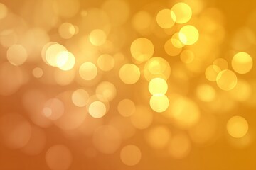 Obraz premium Abstract orange bokeh light background with soft warm glow