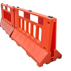 Portable Plastic Barrier: Safety Fence for Construction & Events