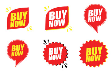 Buy Now Sale Label – Buy Now Purchase Tag Vector Design