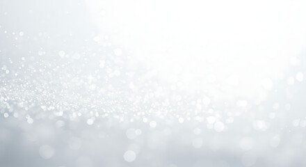 Fototapeta premium Abstract white background with blurred bokeh lights creating a soft and ethereal atmosphere effect created with generated ai