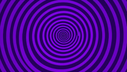 Purple hypnotic spiral design