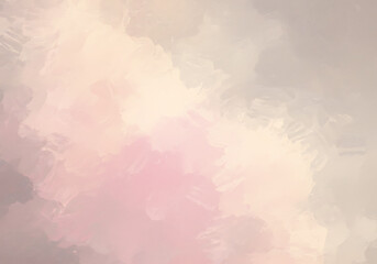 Obraz premium A soft pastel background with blended pinks beiges and grays creating an ethereal abstract effect created with generated ai