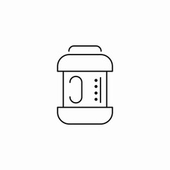 supplement bottle nutrition icon sign vector