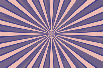 Fototapeta premium Radial Sunburst Pattern With Purple And Pink Lines background