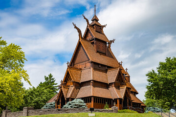 Minot Gol Stave Church Museum © PhotoSpirit