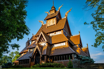 Minot Gol Stave Church Museum © PhotoSpirit